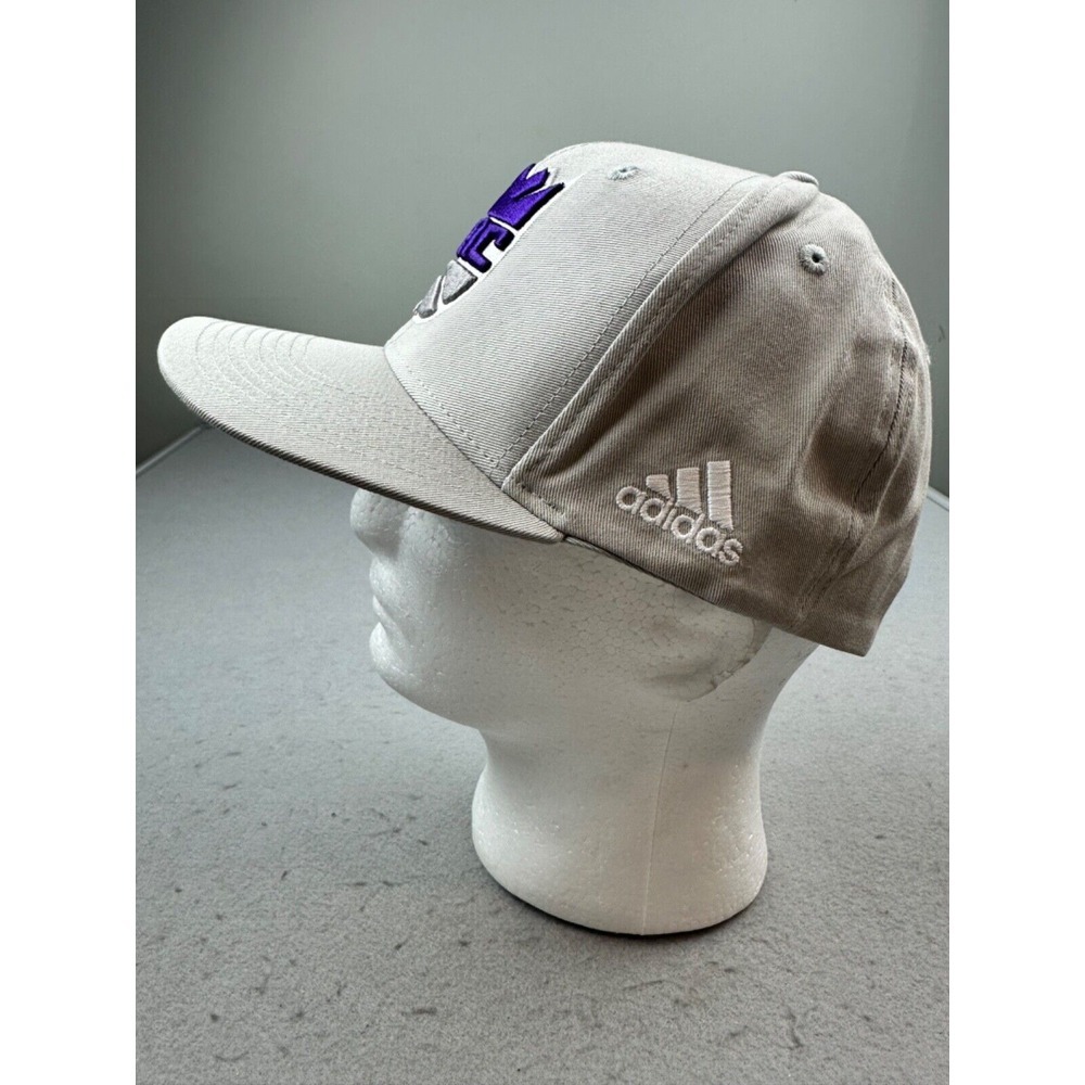 New!‎ Adidas NBA Sacramento Kings SAC Snapback Gray Hat - Picture 3 of 5